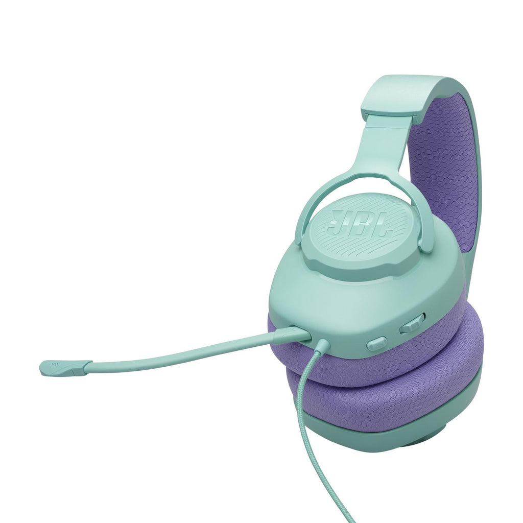 JBL Quantum 100M2 Over-Ear Gaming Headset (Cyan)