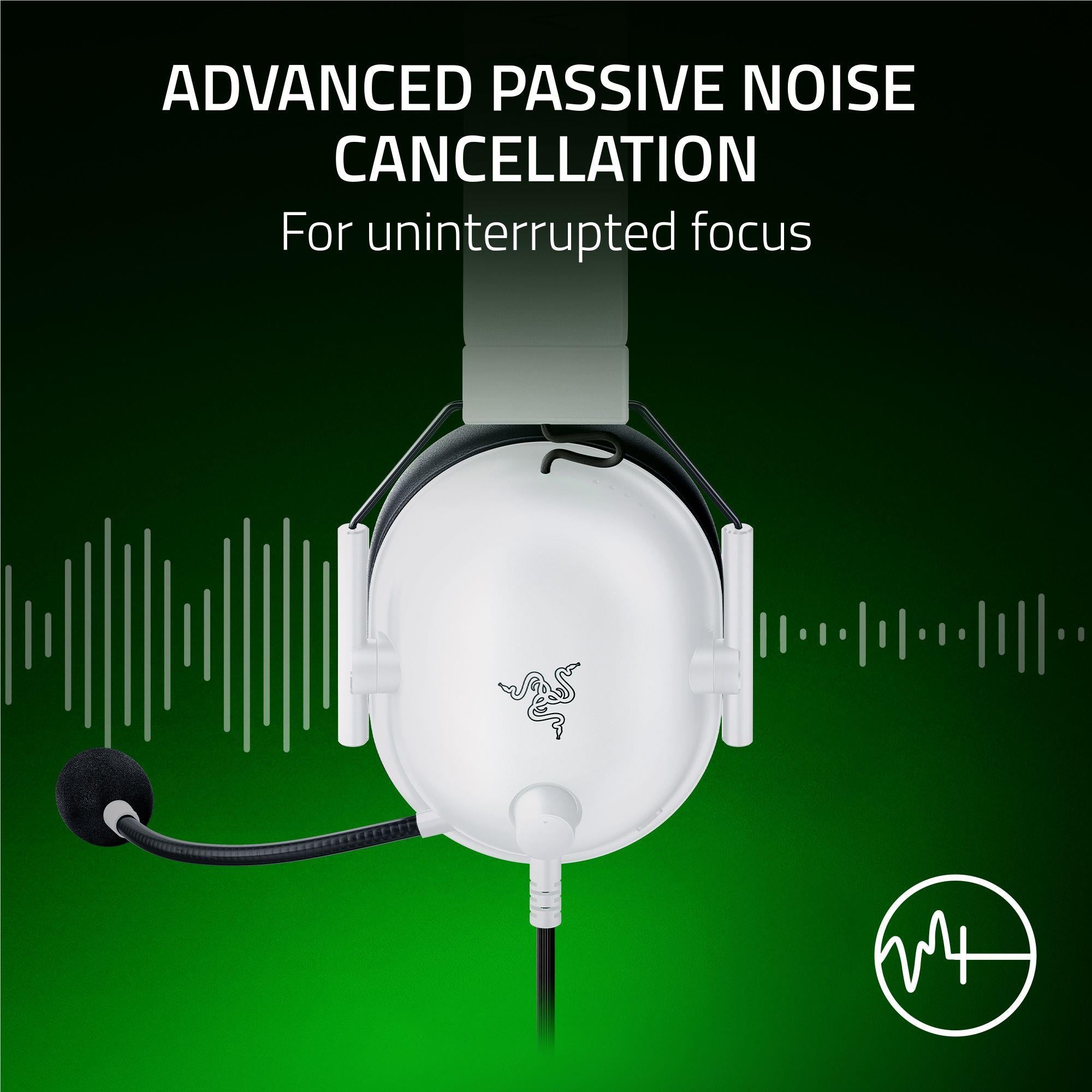 Razer BlackShark V2 X Wired Esports Headset for Xbox Series X/S (White)