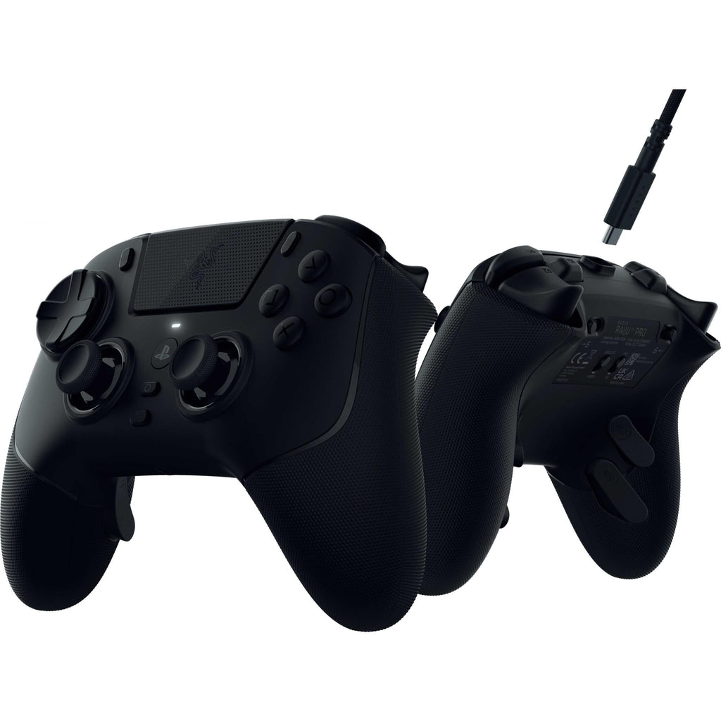 Razer Raiju V3 Pro Wireless Gaming Controller for PlayStation 5 & PC (Black)