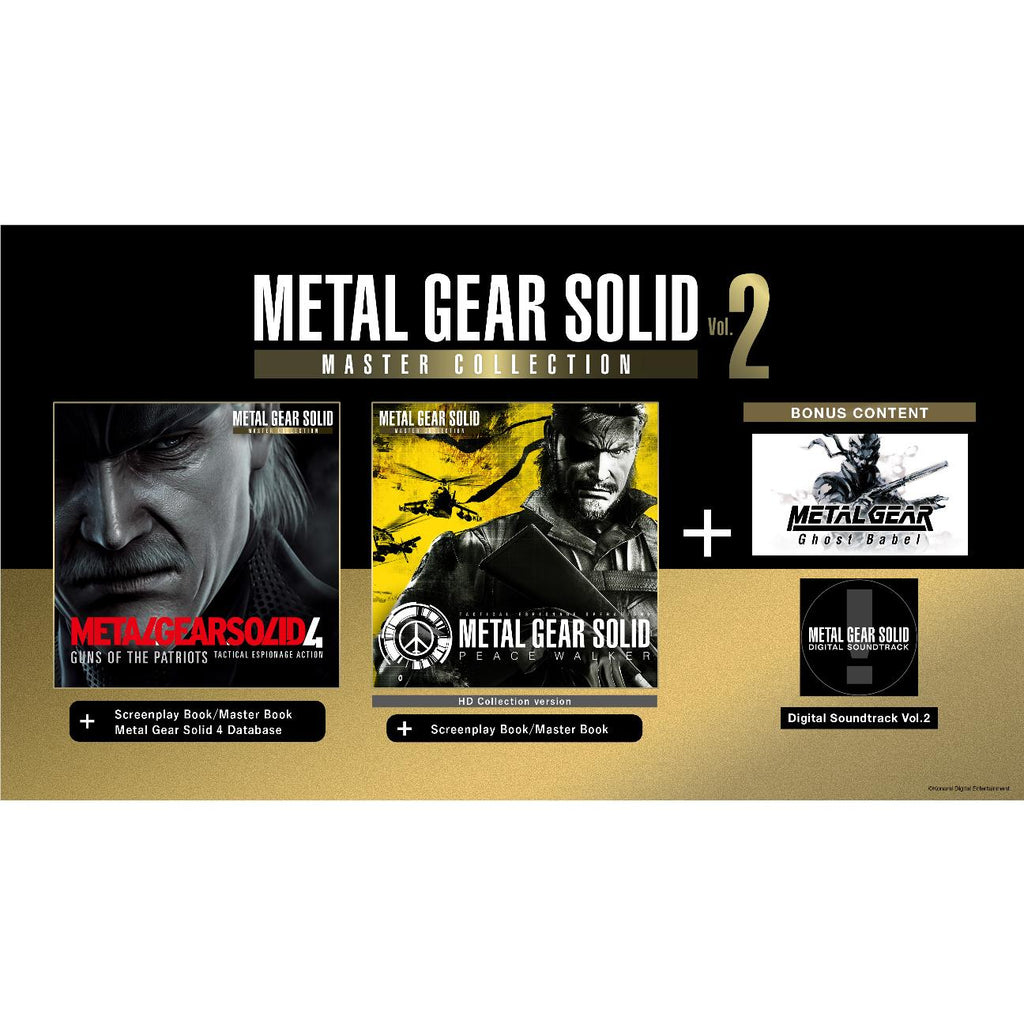 METAL GEAR SOLID: MASTER COLLECTION Vol. 2  Day 1 Edition