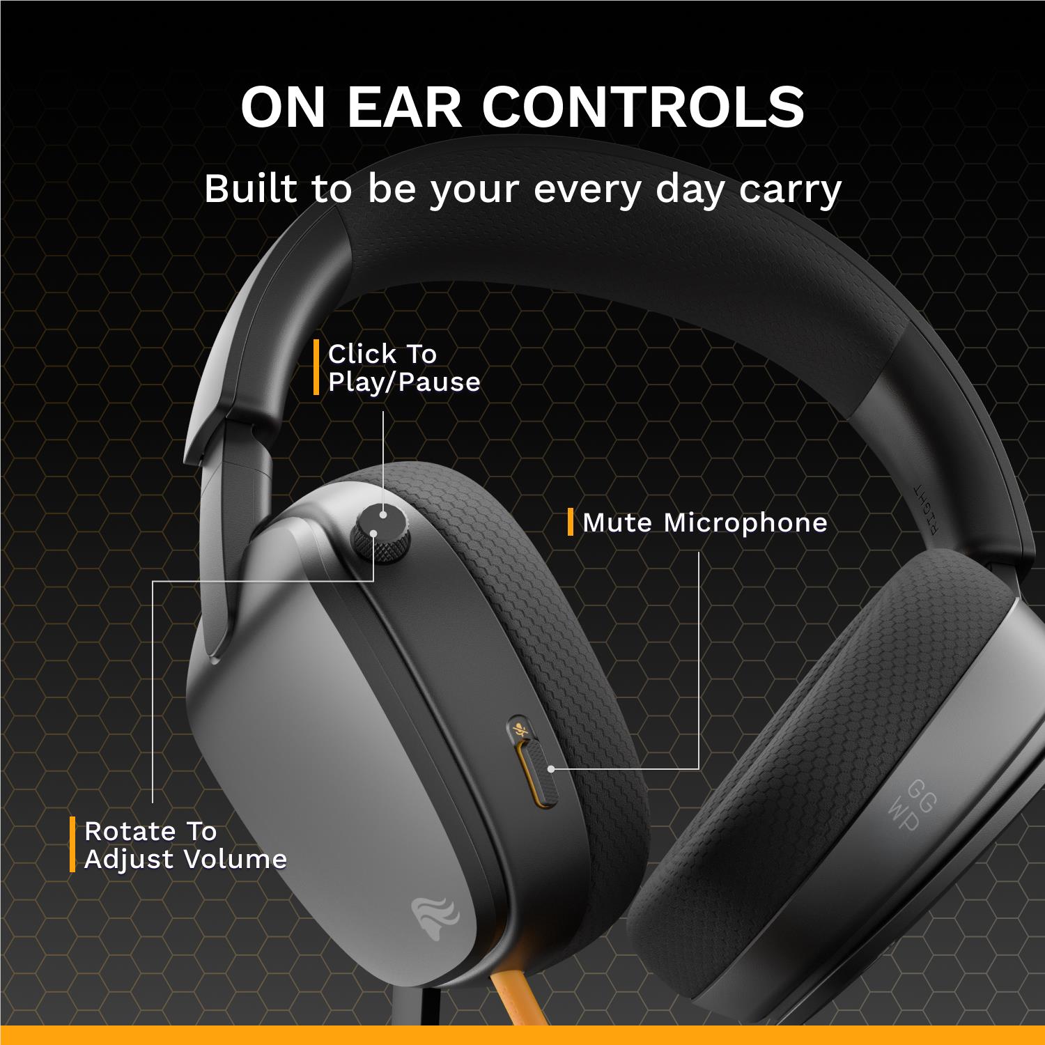 Glorious GHS Eternal Stereo Gaming Headset for PS5, PS4, Xbox, Switch and PC (Black)